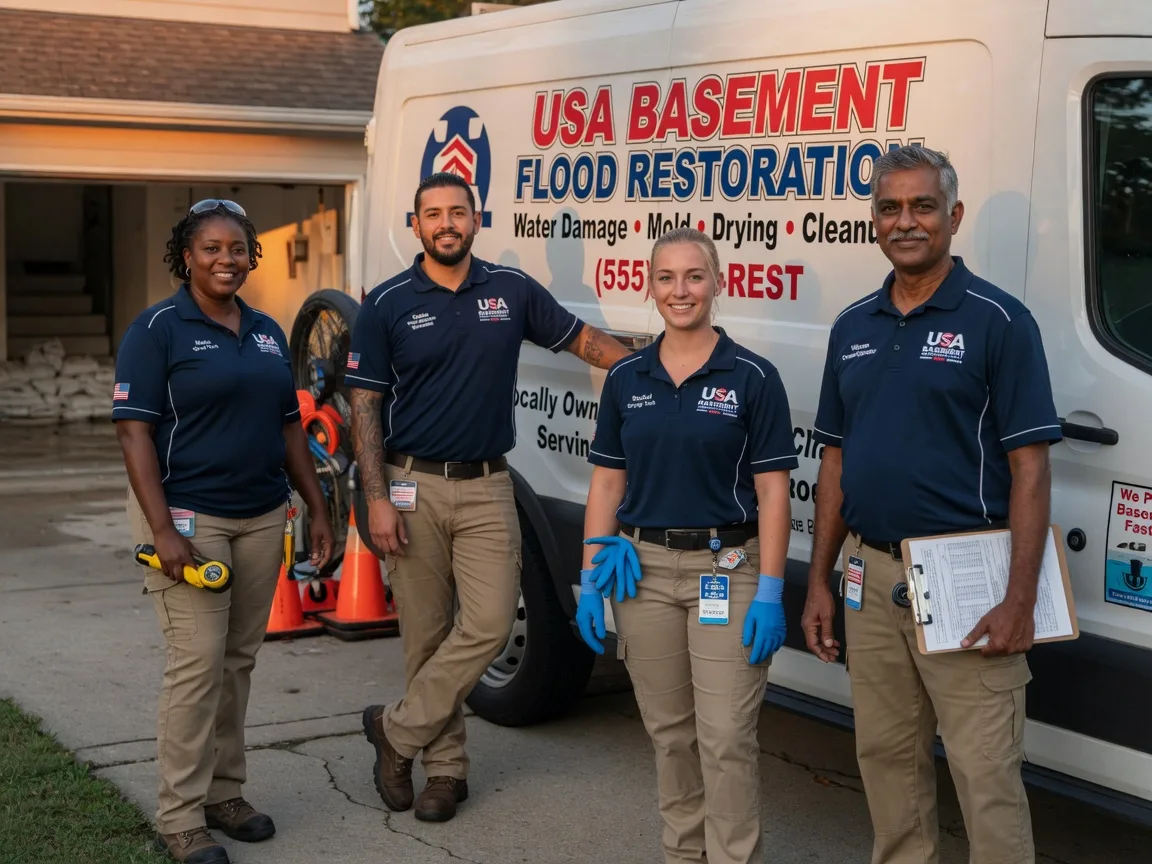 Basement Flood Cleanup company in New Cumberland, WV