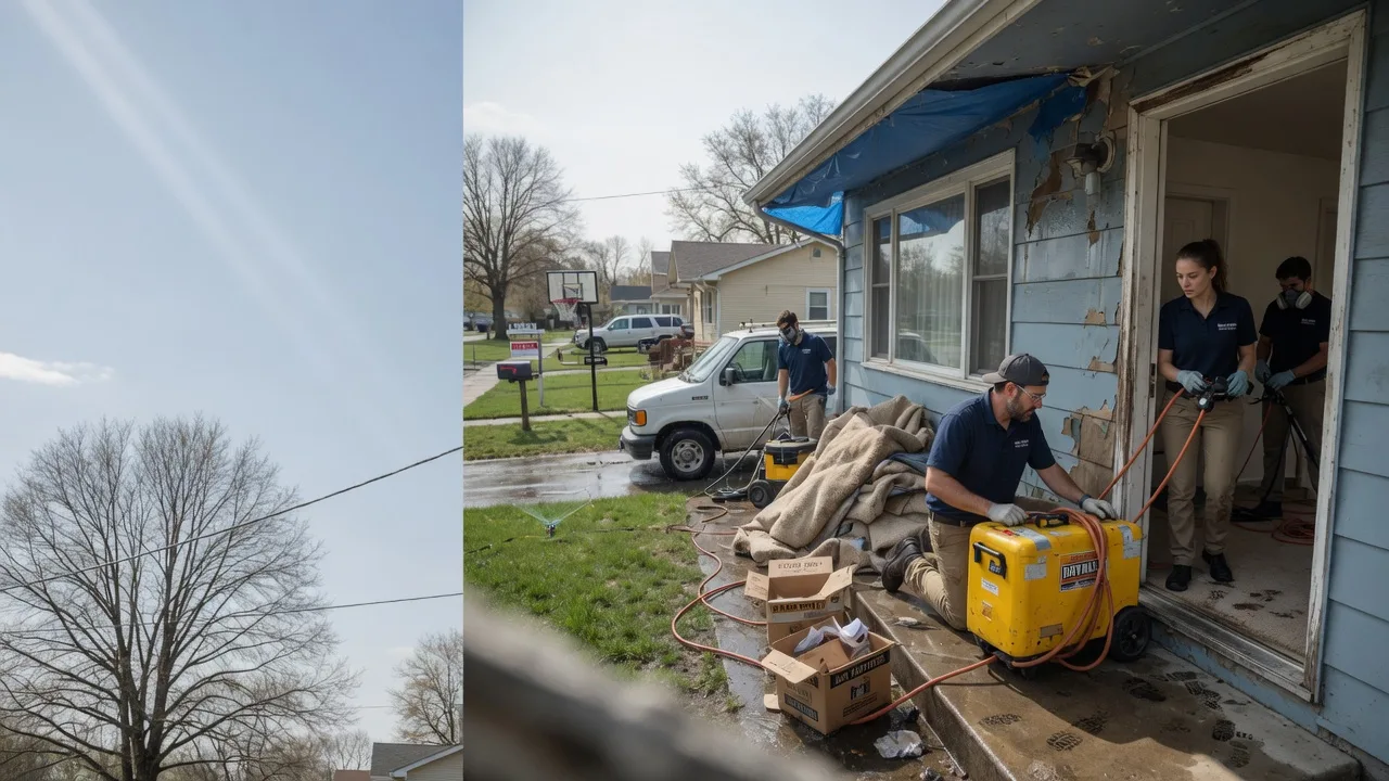 Basement Flood Cleanup in New Cumberland, WV near me
